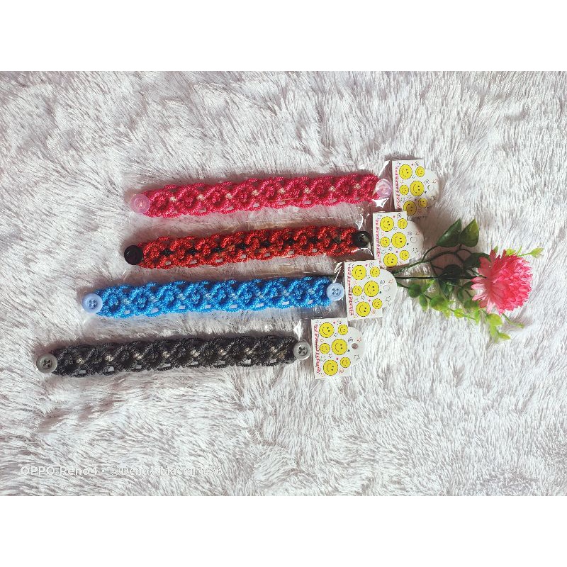 souvenir/souvenir pernikahan/souvenir macrame/konektor masker