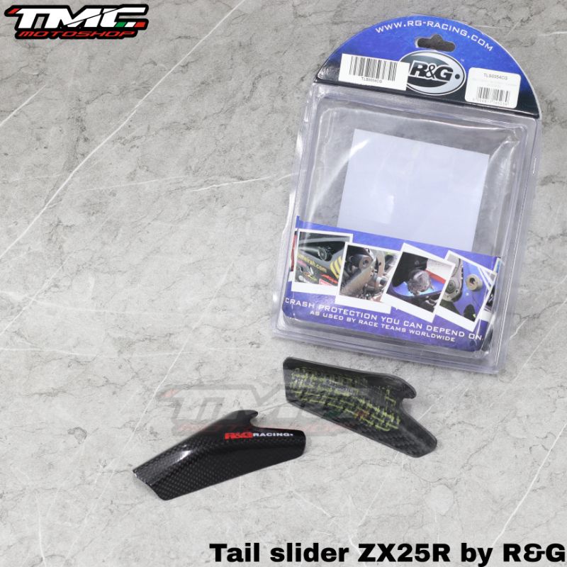 Tail slider carbon ZX25 ZX25R ZX25RR ZX4 ZX4RR by R&G RnG RG