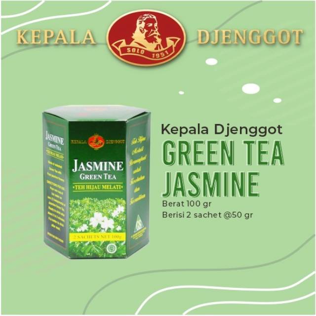 

Kepala djenggot teh hijau melati