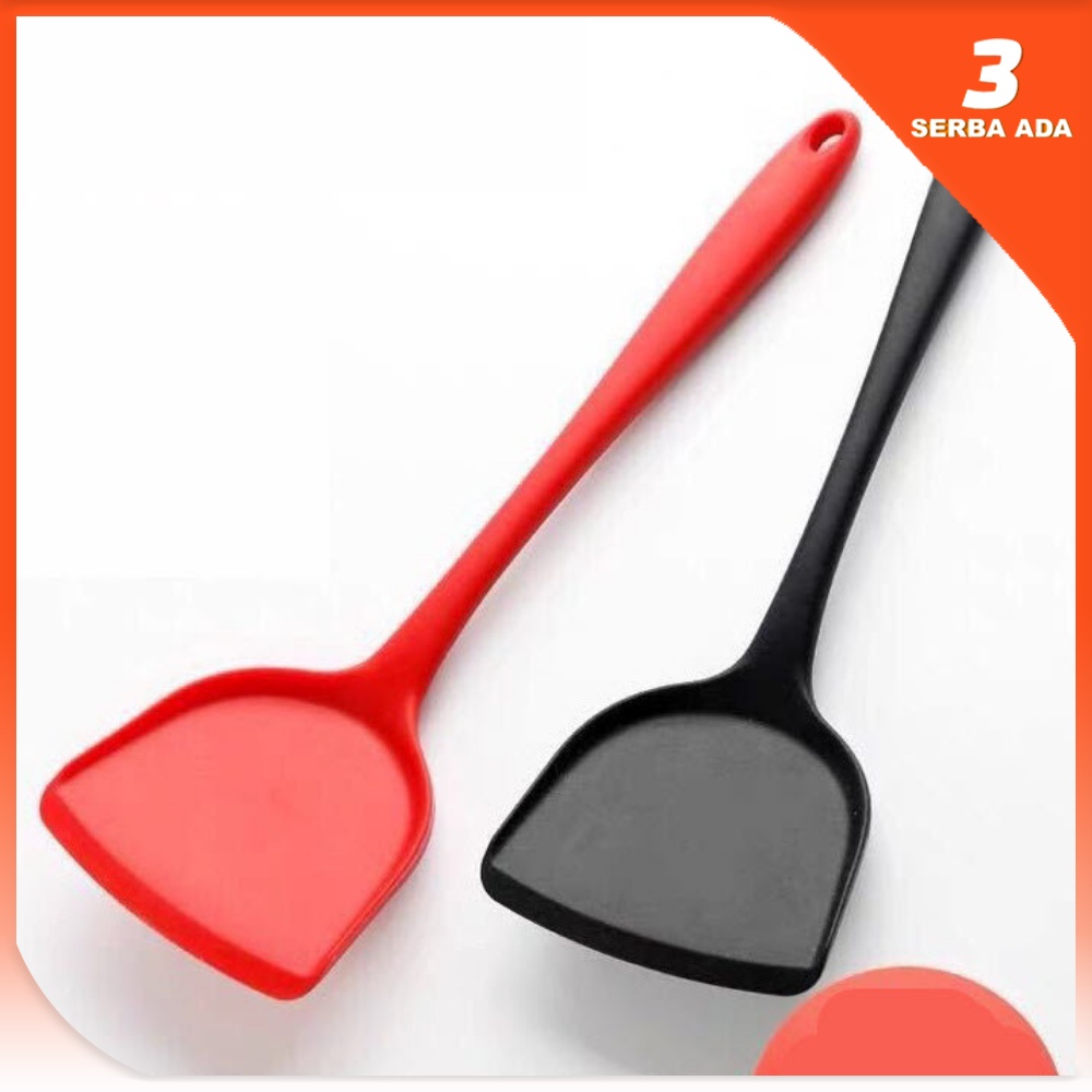 Sodet Silikon / Spatula Silikon Tahan Panas / Sutil Silikon Anti Lengket / Spatula Masak / Spatula Silicone / Spatula Untuk Memasak