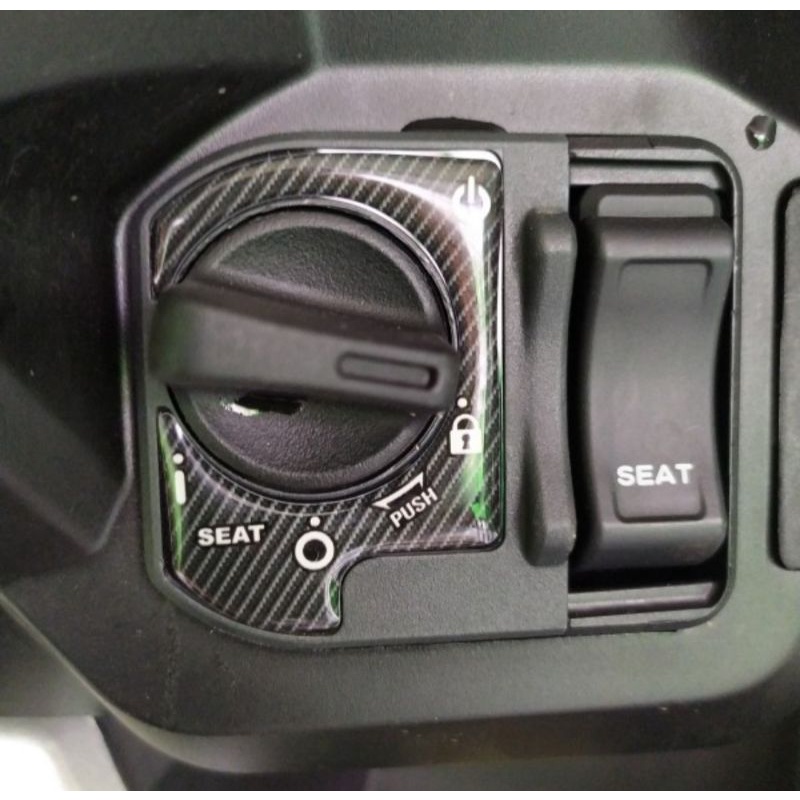 stiker Emblem keyless scoopy vario