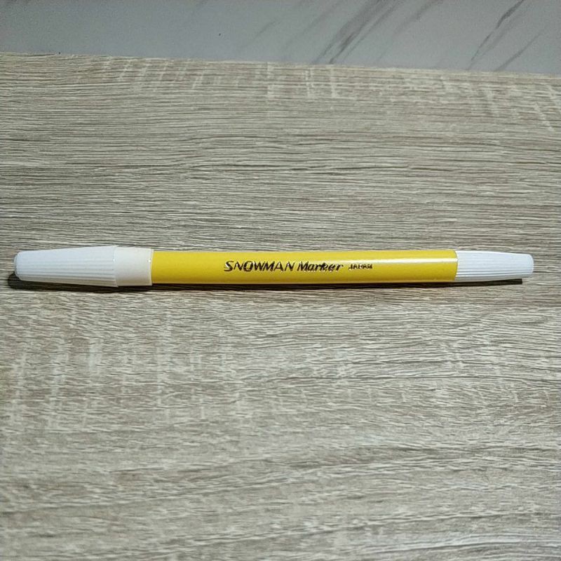 

Spidol Pensil Snowman Marker Japan Kuning / Yellow / Snowman Marker Pencil Type