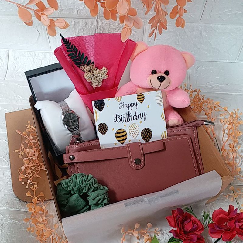 Hampers Ulang Tahun / Hampers Ultah / Hampers Kado Ultah Cewek / Gift Box Birthday / Girl Birthday G