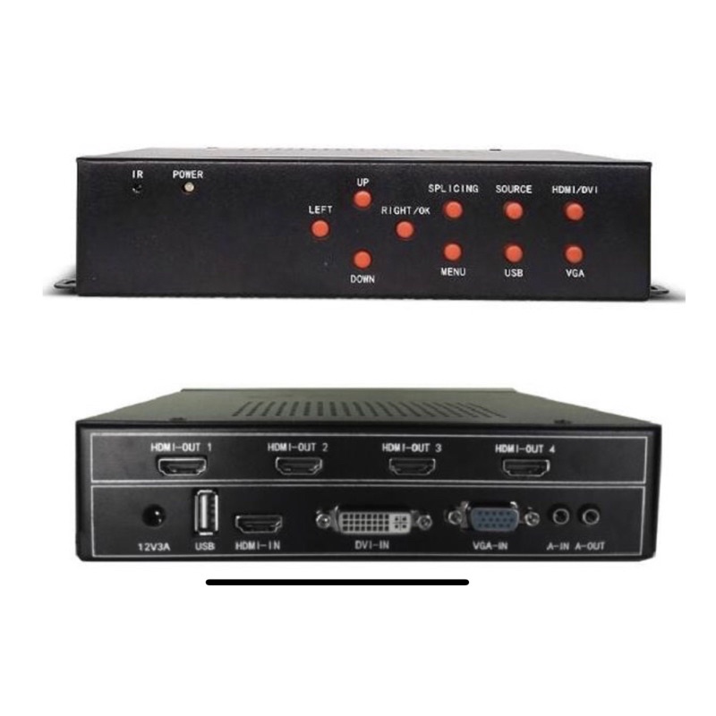 video wall  controller 3x3 2x5  2x4 5x2 10CH  juga bisa buat 10 channel FULL HD 1080P HDMI