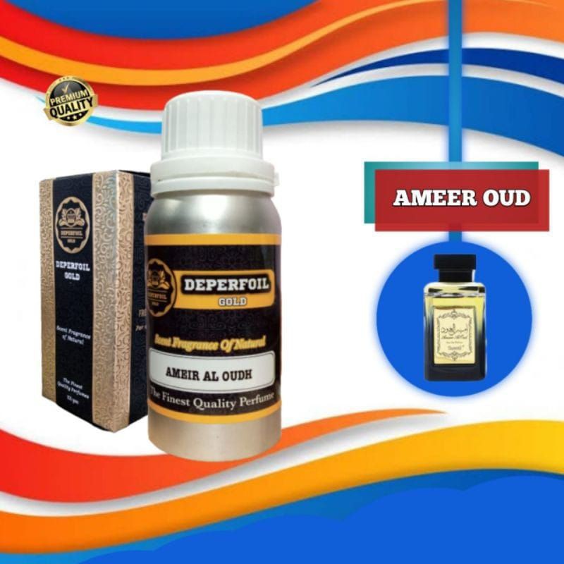 AMEER OUD 100 ml Segel Super Bibit Parfum AMEER AL OUD - NON ALKOHOL
