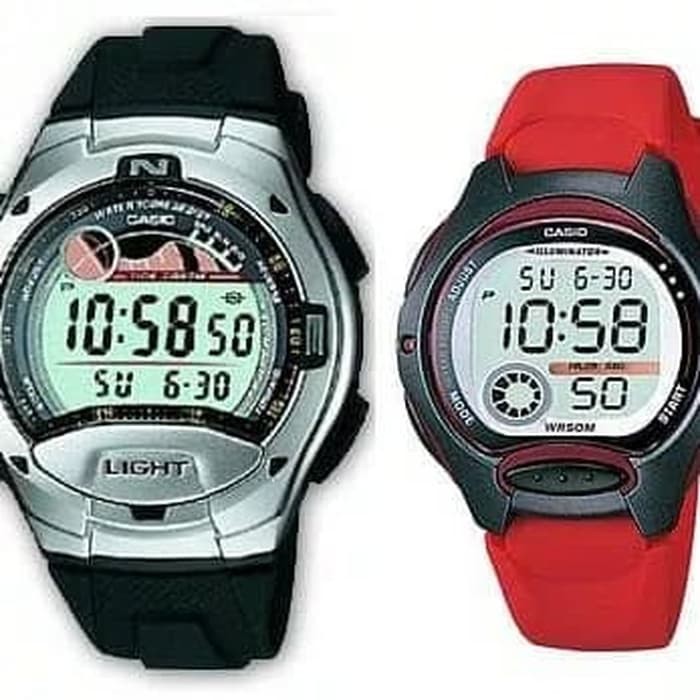 Sale Jam tangan pria & wanita Casio Original Couple W 753 1a & Lw 200 4a Terlaris