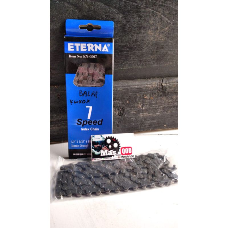 Rantai sepeda 7 speed eterna MTB dll