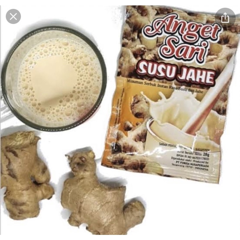 

Anget Sari Susu jahe 1 rcg/10 pcs 28g