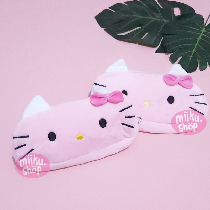 

TEMPAT PENSIL POUCH PLUSHY HELLO KITTY