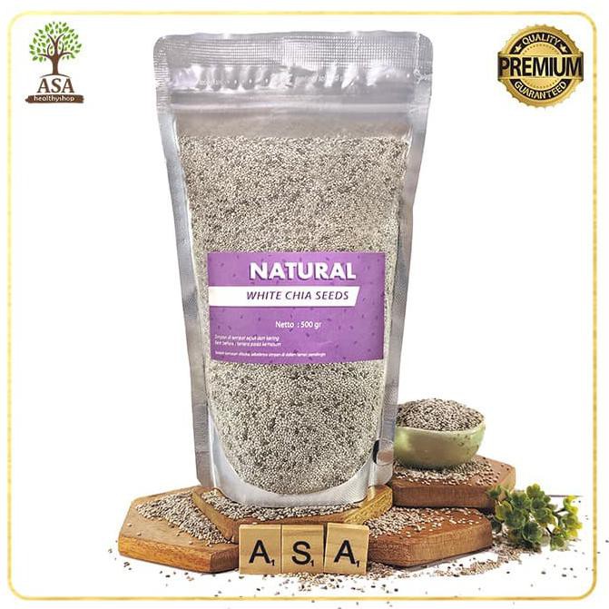 

WHITE Chia Seeds Mexico 500 gram