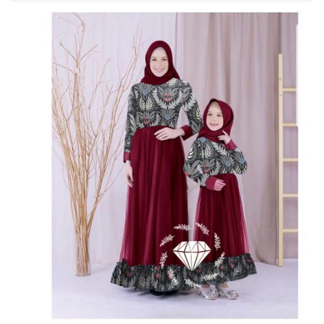 CP IBU ANAK KINANTI/COUPLE IBU DAN ANAK/COUPLE MURAH/FASHION MUSLIM/BAJU COUPLE IBU ANAK