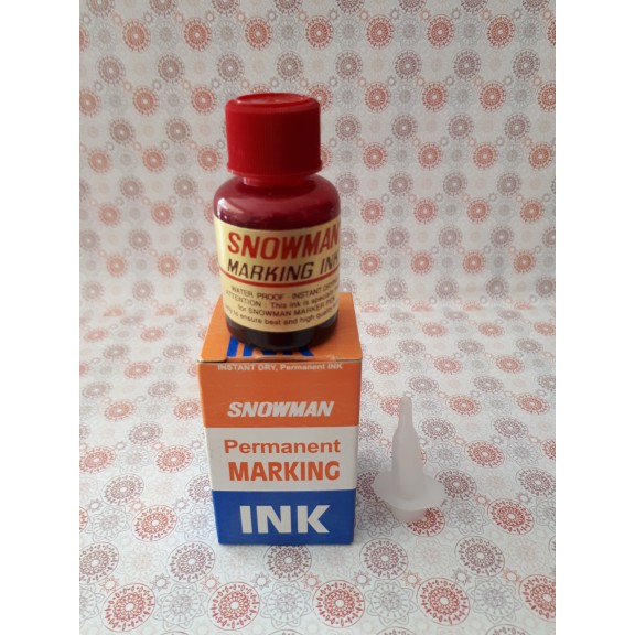 

MURAH ISI ULANG TINTA PERMANEN/REFILL INK SPIDOL SNOWMAN PERMANEN MARKING