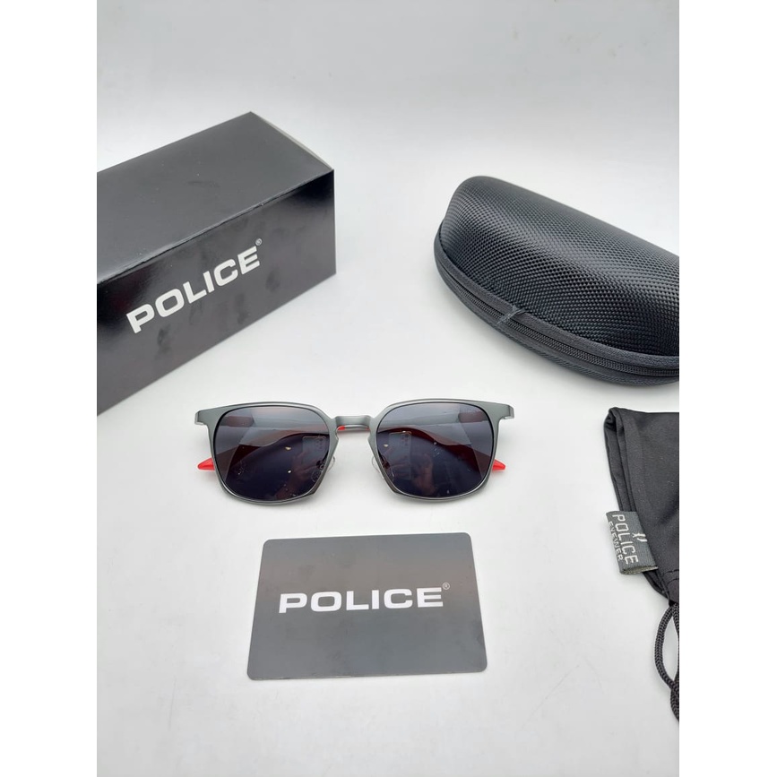 Sunglasses Kacamata Hitam Pria DJ Police 1931 Import Sport Polarize Anti Silau Mewah