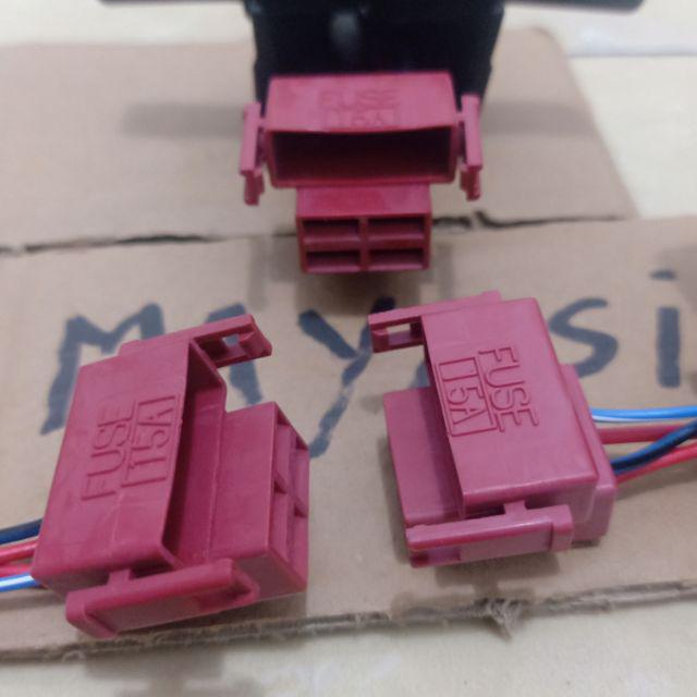 Soket relay,soket bendik stater Yamaha Byson Fi,R25,MT 25, Nouvo,CBR 250 rr, sebagian ninja 250.-Merah