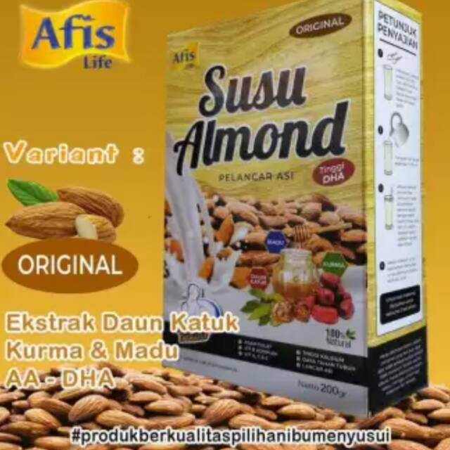 

Susu Almond pelancar asi