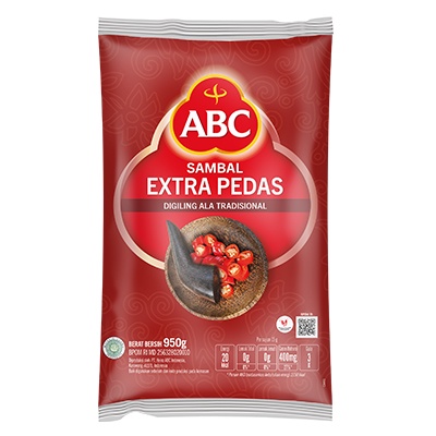 

Abc Sambal Extra Pedas Pillow 950Gr