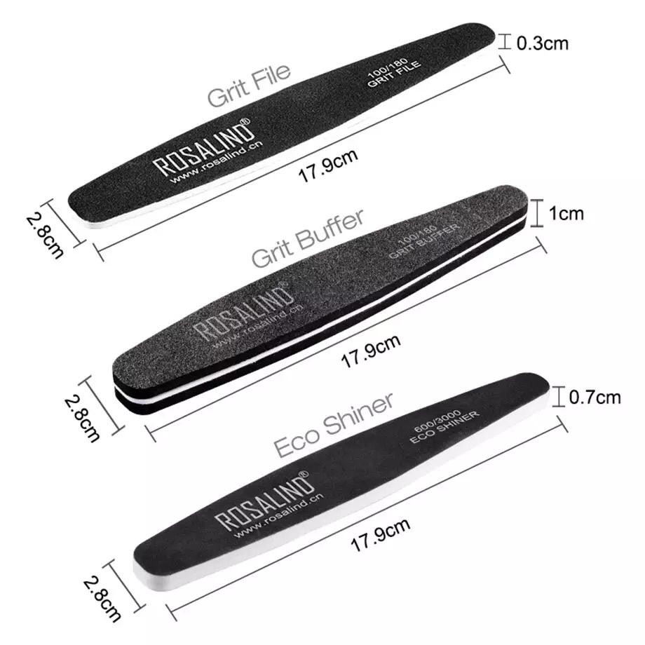 ~AB~ Rosalind Nail File Kikir KukuUntuk Manicure Pedicure Nail Art
