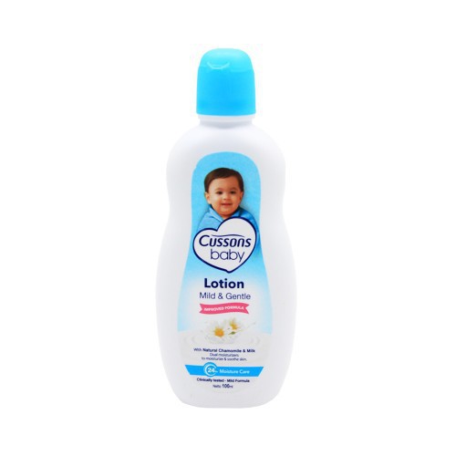 Cussons Baby Lotion Mild &amp; Gentle  - Lotion Bayi 100ml