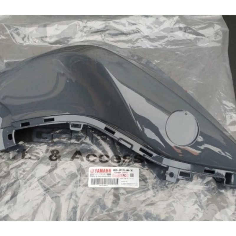 Cover Tank Side 2 MT15 Tangki Kanan Green Army Ori YGP B8D-F4139-00-3E