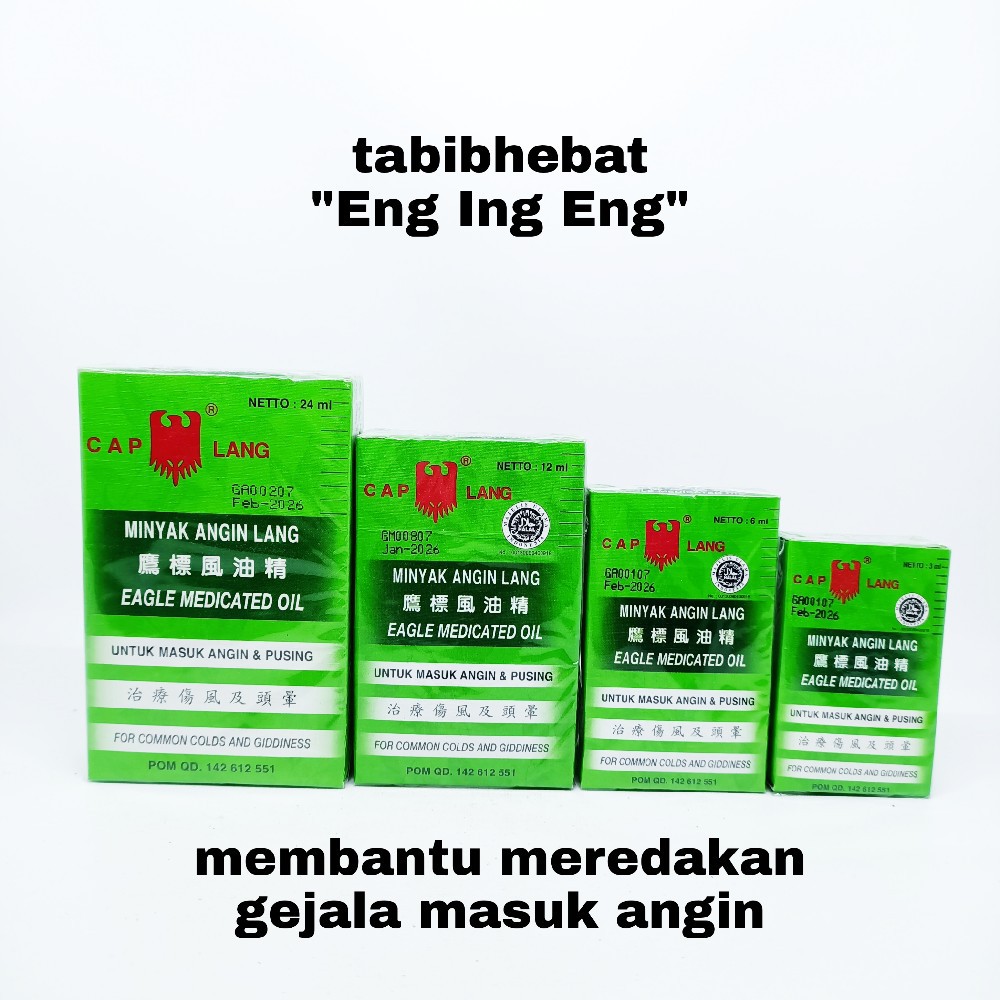 Minyak Angin Cap Lang BOX HIJAU