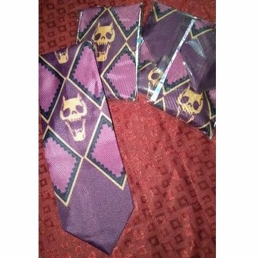 Necktie Dasi Anime Jojo Bizzare Adventure Yoshikage Kira Cosplay