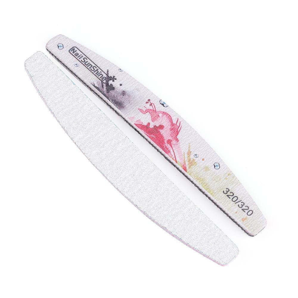 R-FLOWER Nail Files Perawatan Kuku Profesional Alat Kecantikan Manicure
