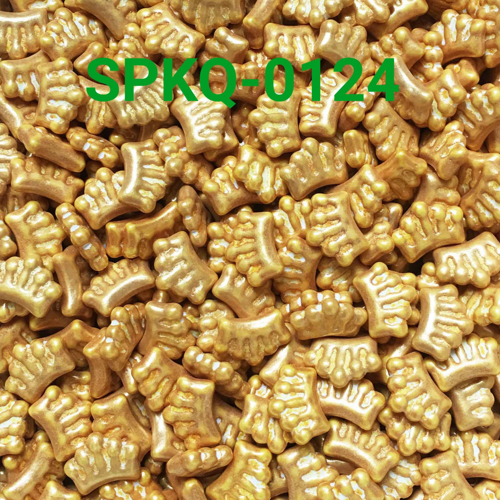 

SPKQ-0124 Sprinkles sprinkle sprinkel 250gr crown mahkota emas yamama baking grosir murah sprinkles cake dekorasi mutiara trimit decoration story sprinklestory sprinklesstory sprinkle story yamama baking