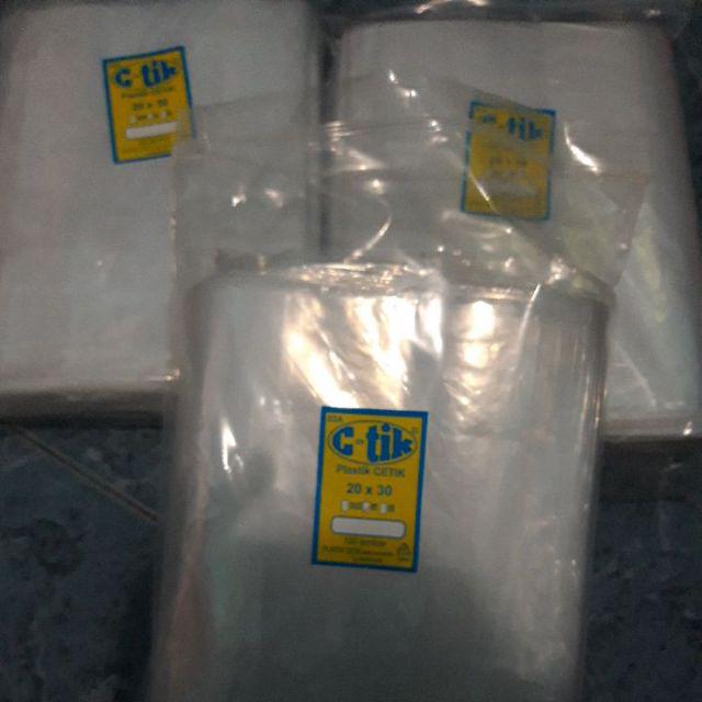 Plastik Klip 20x30 Cm Tebal 0.5 / Plastik Klip Besar / Plastik Klip Tebal