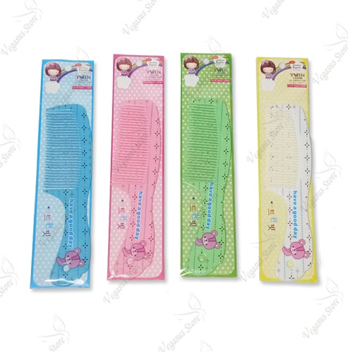 1 Pcs Sisir Lucu Karakter Kartun Anak warna-warni-Vegasus Store (COD)