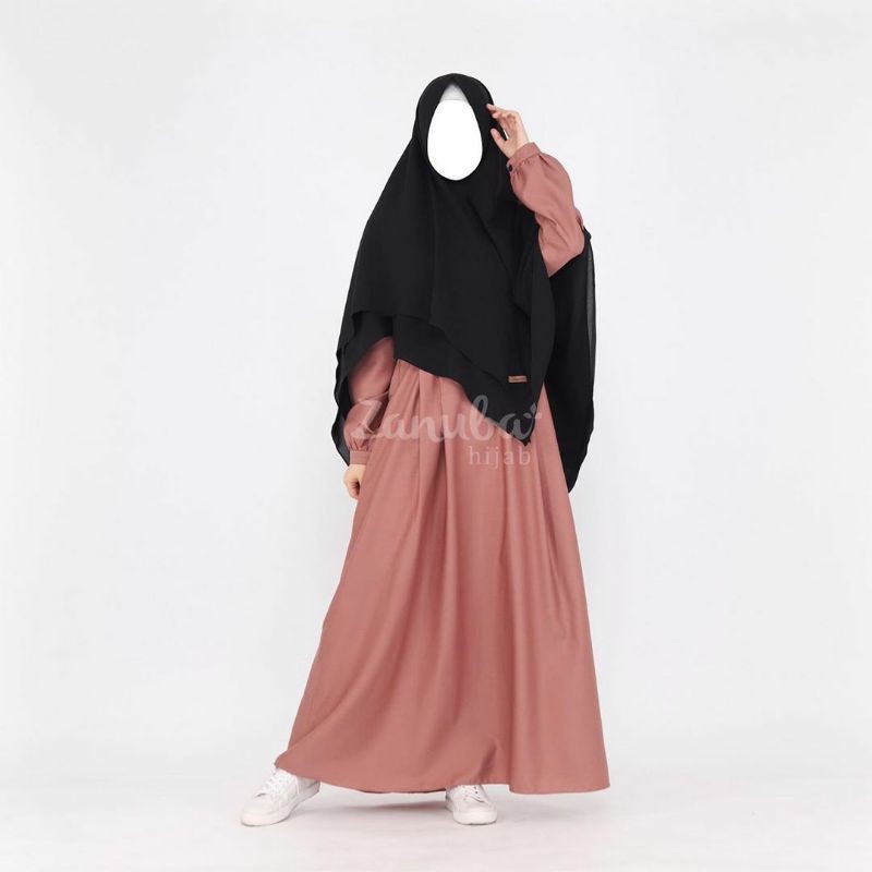 gamis toyobo(gamis only)by ZANUBA HIJAB