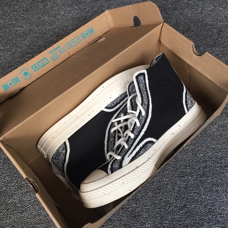 Converse Chuck Taylor High Renew Knit Black White