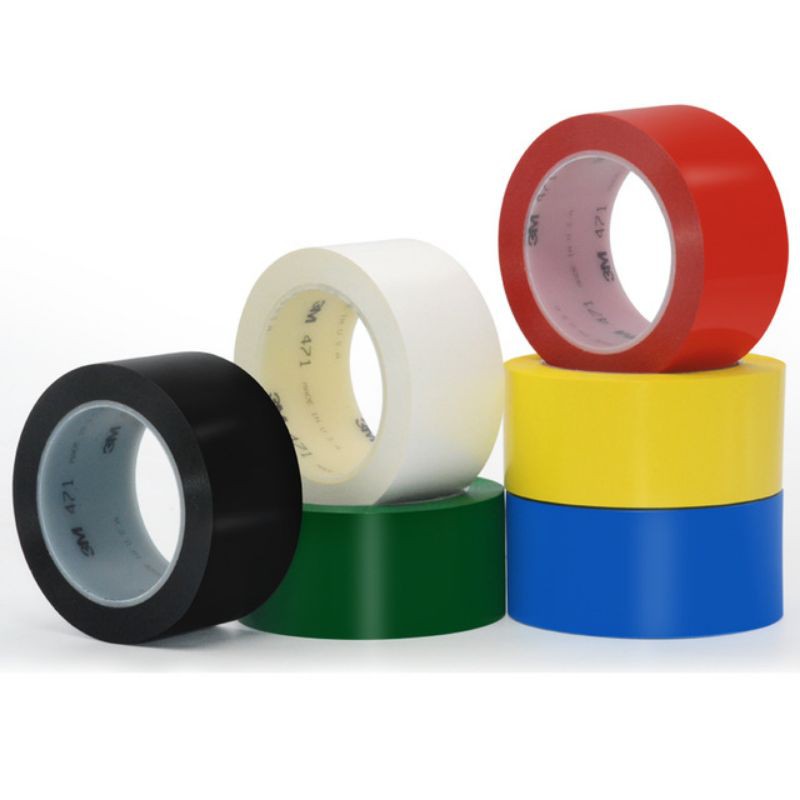 

Isolasi 3M Vinyl Tape 471 (2"×33mtr)