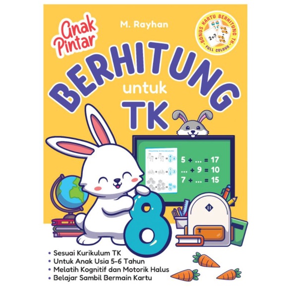 buku anak pintar berhitung TK buku anak pandai berhitung SD