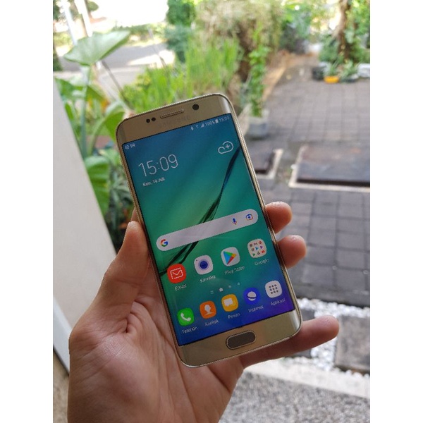Samsung S6 Edge SEIN 3/64 GB Handphone Flagship Second Murah HP Seken Bekas