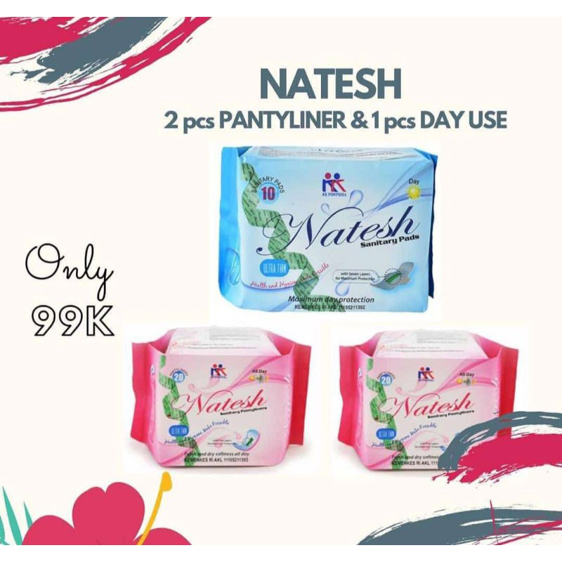 PROMO PEMBALUT PANTYLINER NATESH DAY USE PANTY