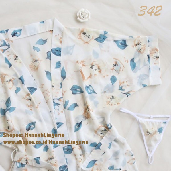 Lingerie Kimono S M L Baju Tidur Seksi Lingerie Transparan Lingerie Wanita Baju Malam Pertama // 340