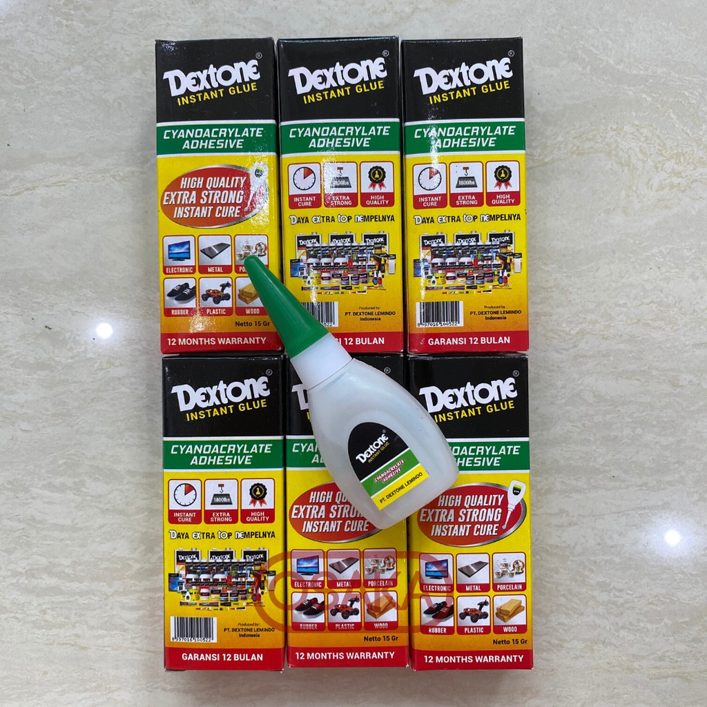 

Lem Tetes Dextone / Lem Korea / Lem Tetes / Cyanoacrylate Glue