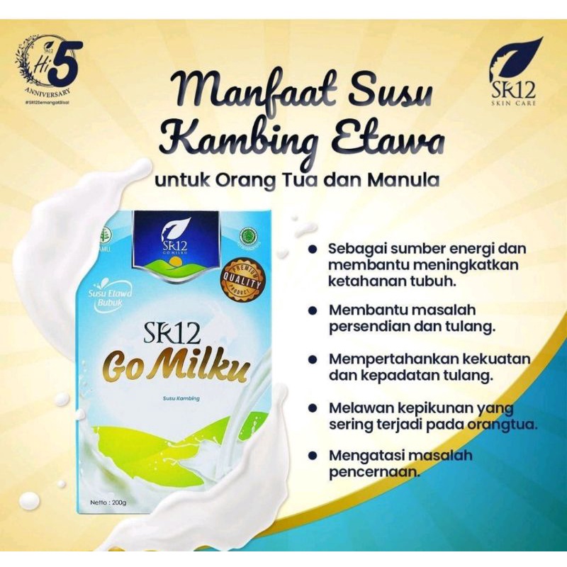 

Susu Kambing GO milku SR12