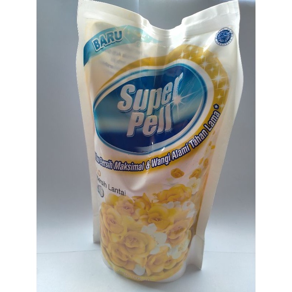 Super Pell Pembersih Lantai Gold & Luxury Pouch 770 mL