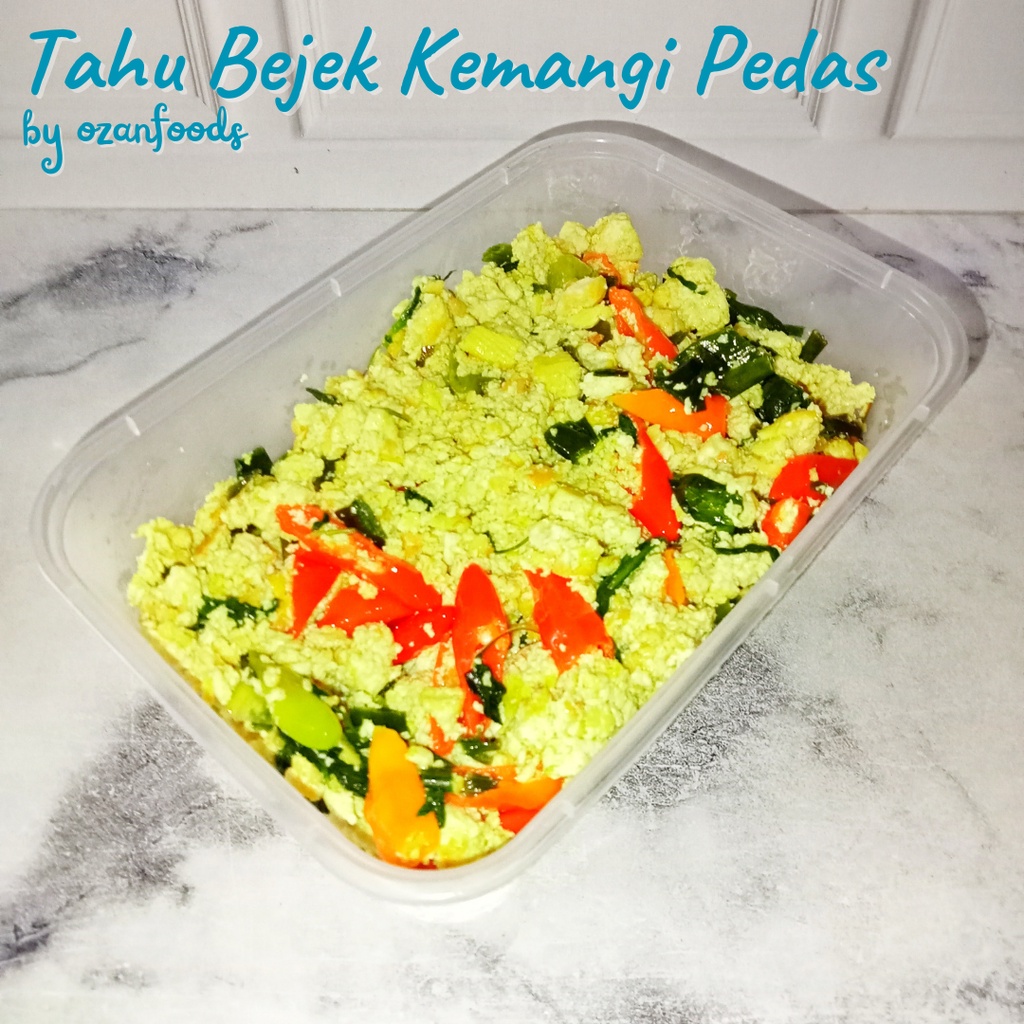 

Tahu Bejek Kemangi Pedas