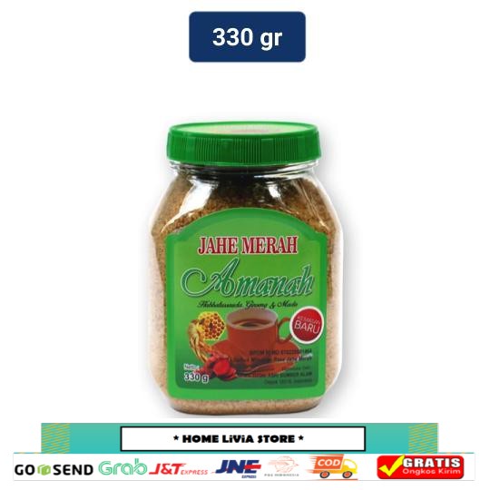 

Jahe Merah Amanah 1 Toples (330 gr)