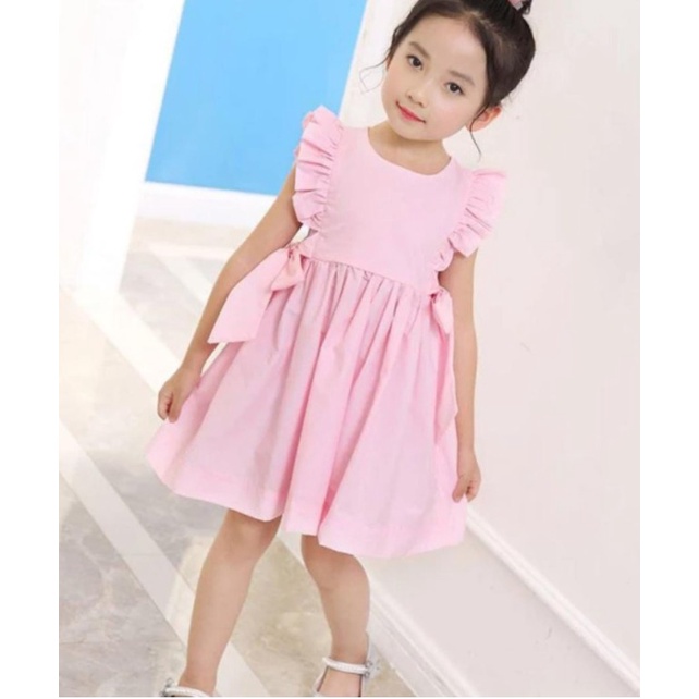 Dress Anak Perempuan VANIA Ribbon Dress Cantik