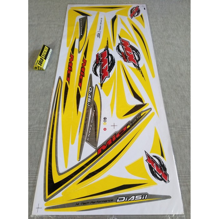 Striping Sticker Lis Variasi Yamaha Xeon RC 125i MX -4 f1407