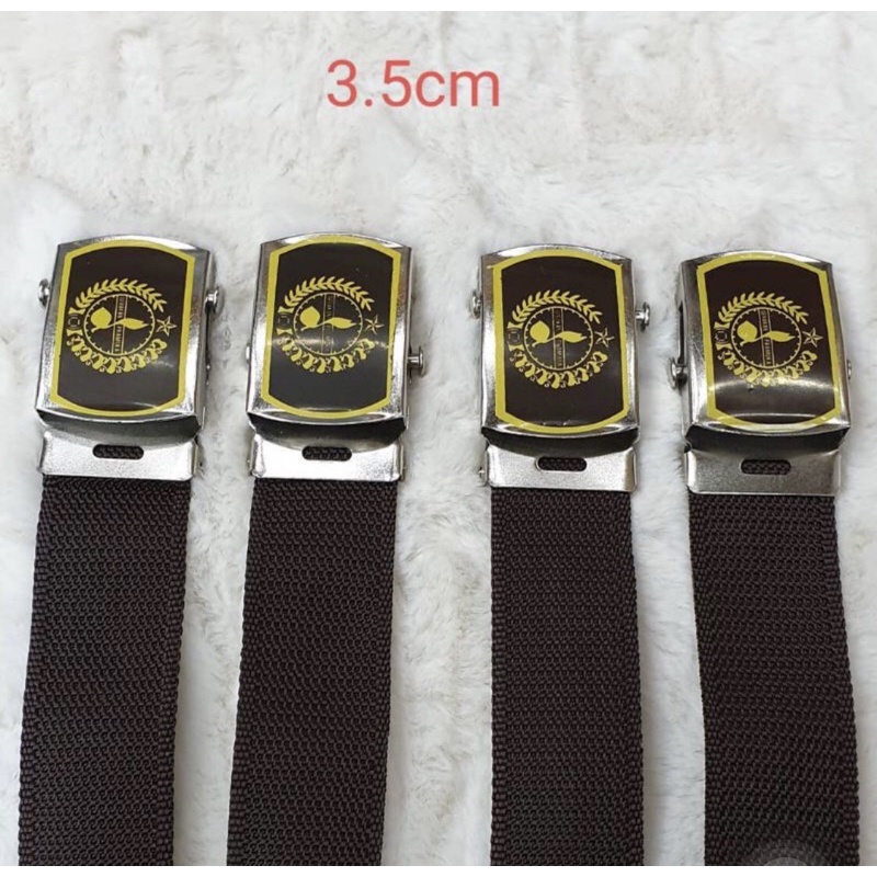 GROSIR TERMURAH GESPER ikat pinggang sekolah Pramuka ring dan polos ukuran 2,5 sampai 3,5 cm