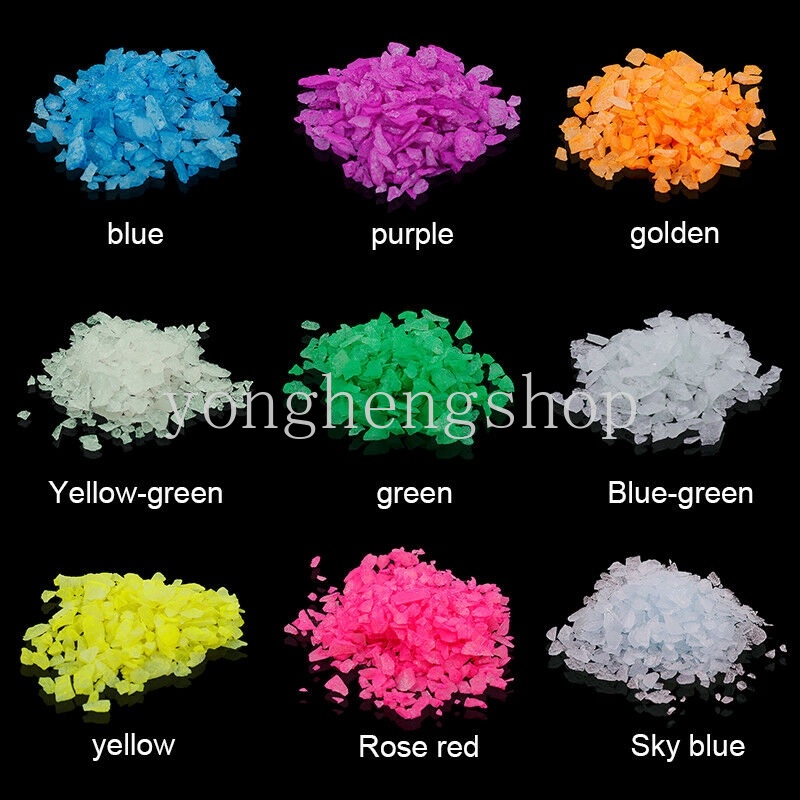 Ornamen Batu Kerikil Luminous Glow In The Dark Untuk Dekorasi Taman