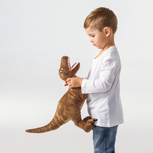 Boneka dinosaurus JATTELIK dinosaur velociraptor, 44 cm