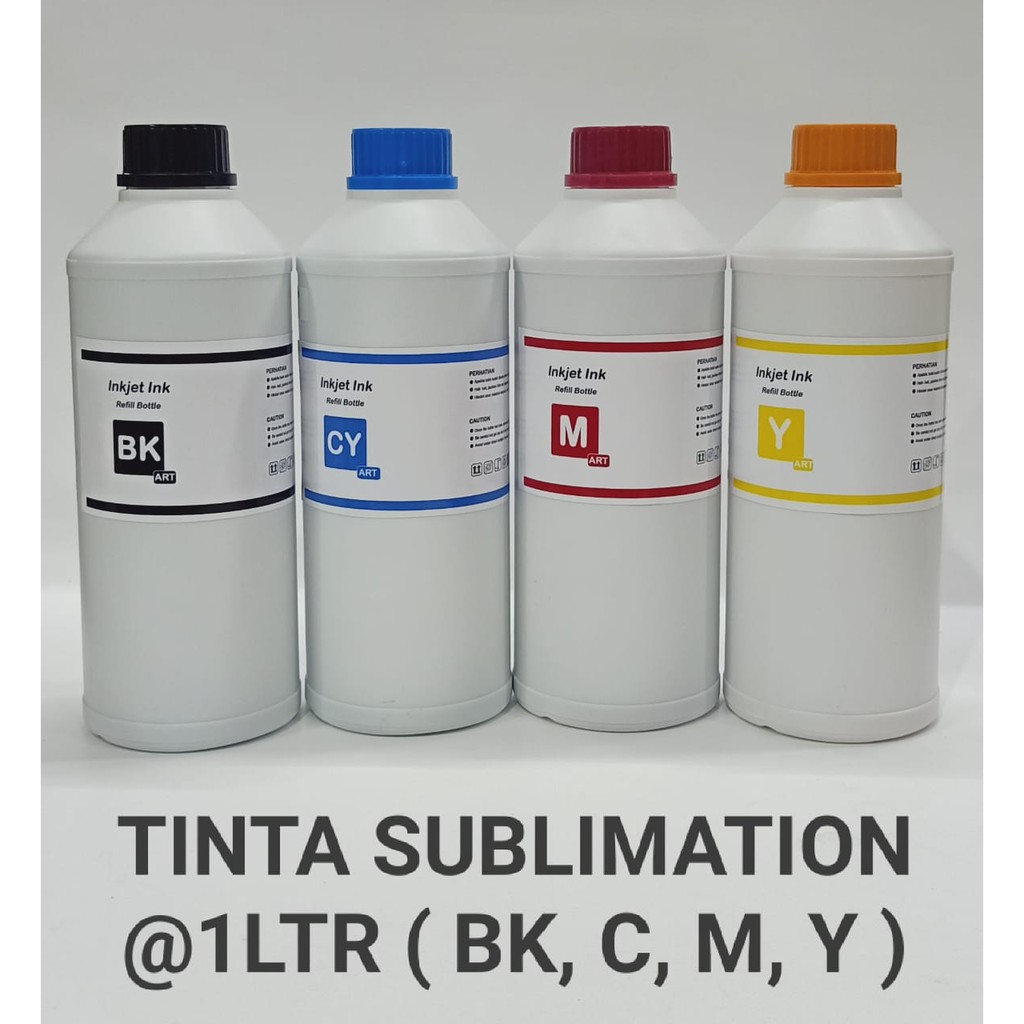 Tinta EP Sublime merk PRINTPAL 1 Liter (B,C,M,Y)