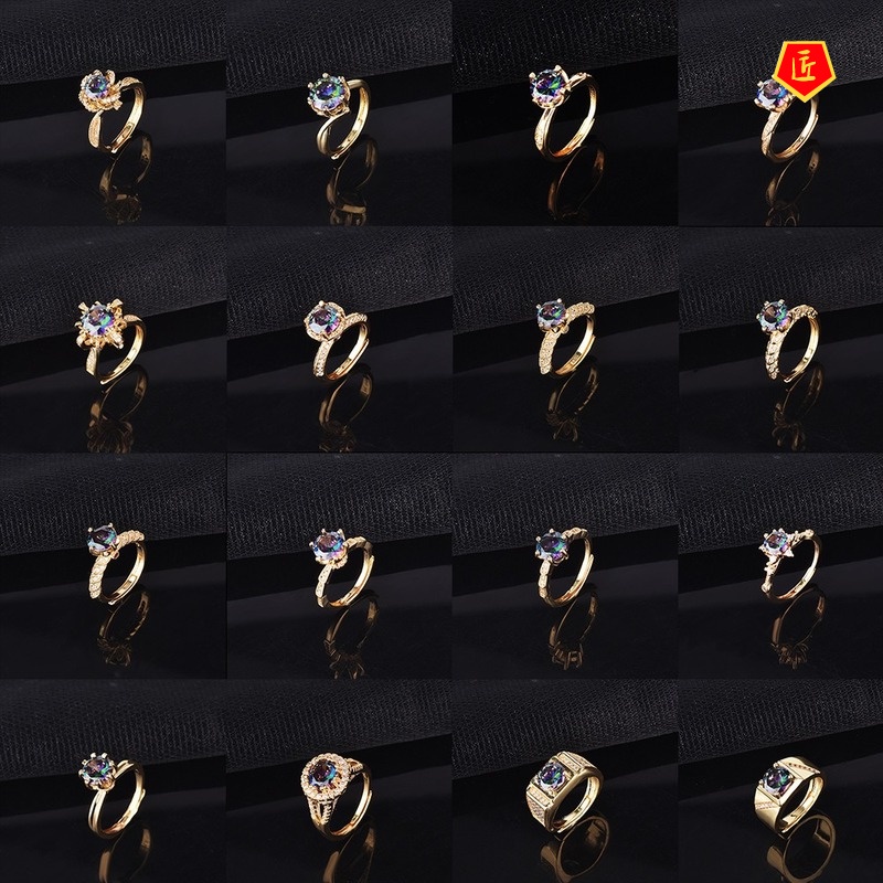 [Ready Stock]Creative Moissanite Star Crown Ring