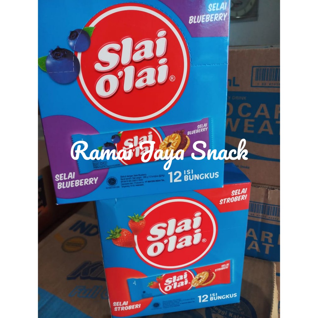 

ROMA Slai O'Lai Strawberry / Blueberry Biskuit Box