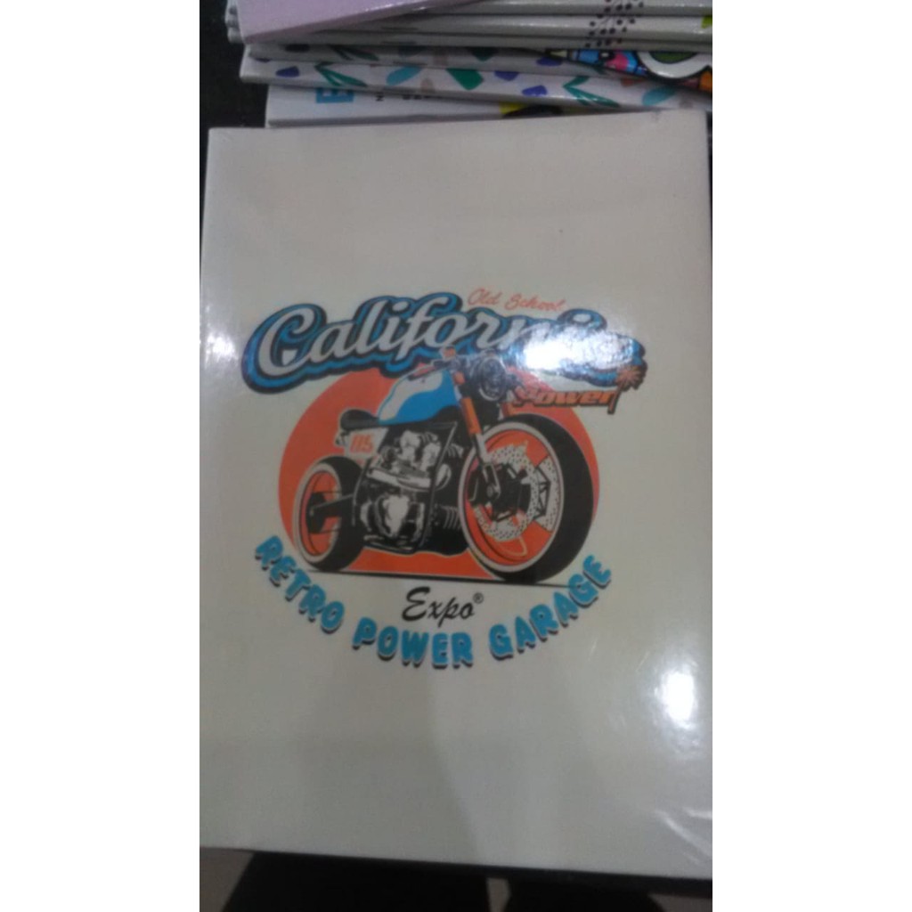 BUKU TULIS BOXY LOCOMOTIF 42 LEMBAR CAMPUS WARNA MOTIF BERGARIS LUSIN ECER GROSIR EXPO NOTEBOOK-Boy 4